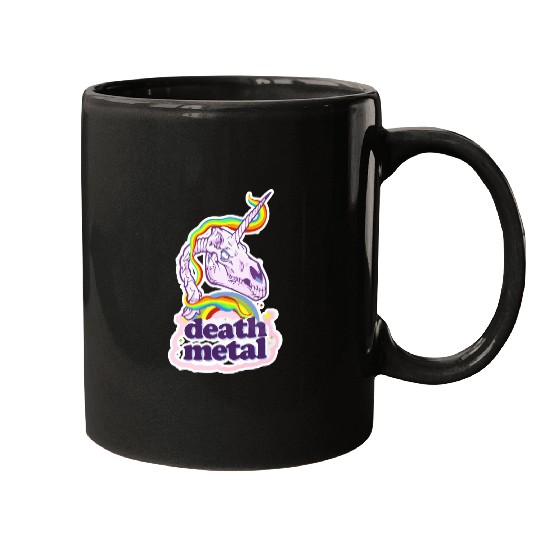 Death Metal Unicorn Mugs