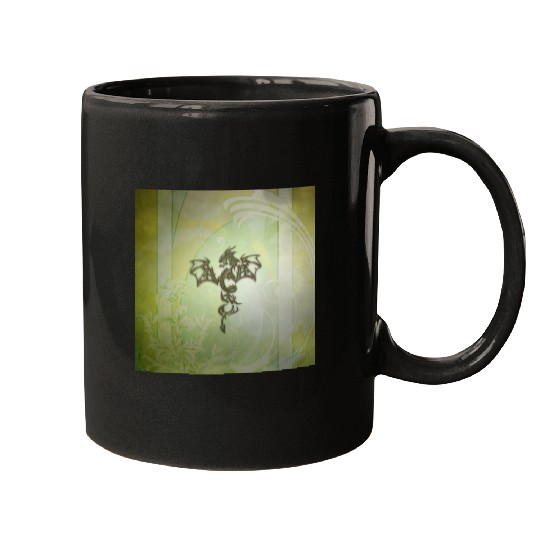 Awesome chinese dragon green colors Mugs