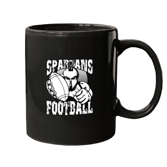 Spartans Football Homecoming Sports School Pride Mugs