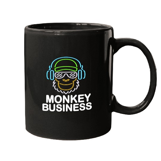 monkey business Mugs