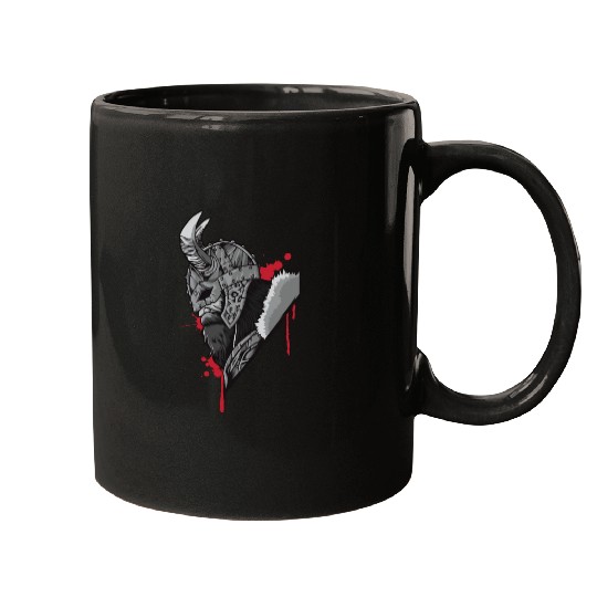 Viking Warrior | Raven Odin Valhalla Valknut Loki Mugs