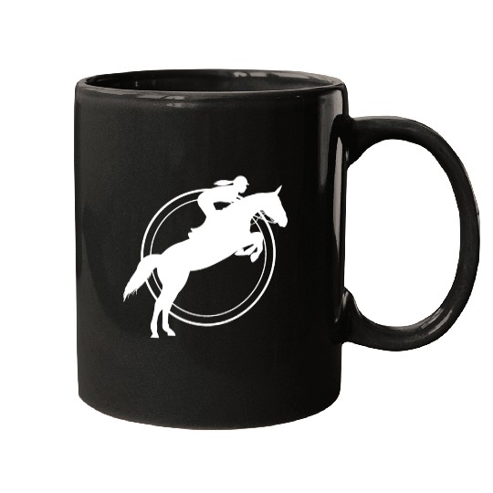 Show Jumping Western Mugs