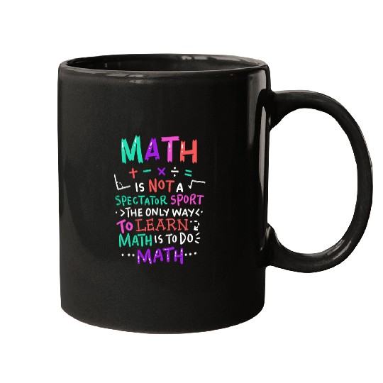 Math Teacher Mugs
