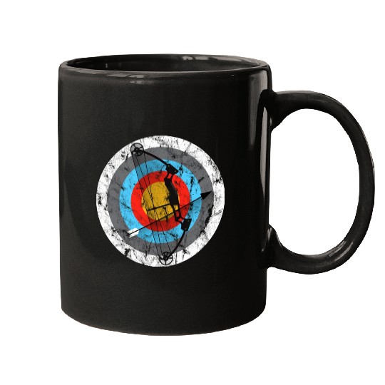 Archery Target Compound Bow Gift Mugs