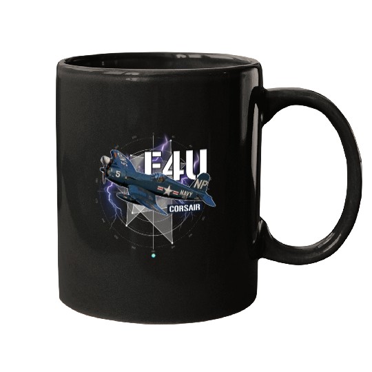 F4U Corsair WWII Aircraft Gift Mugs
