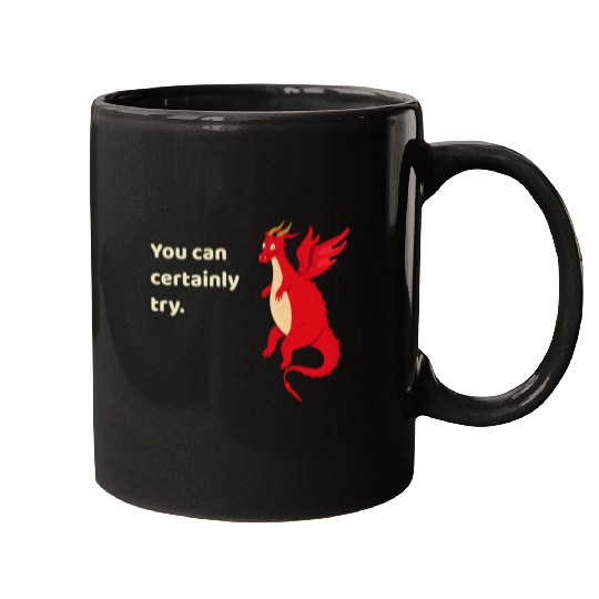 You Can Certainly Try Red Dragon Mugs