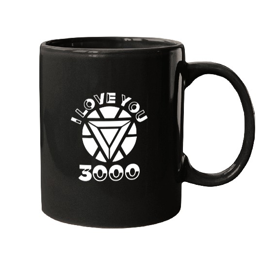 I love you 3000 I am Iron Man marvel film supernat Mugs