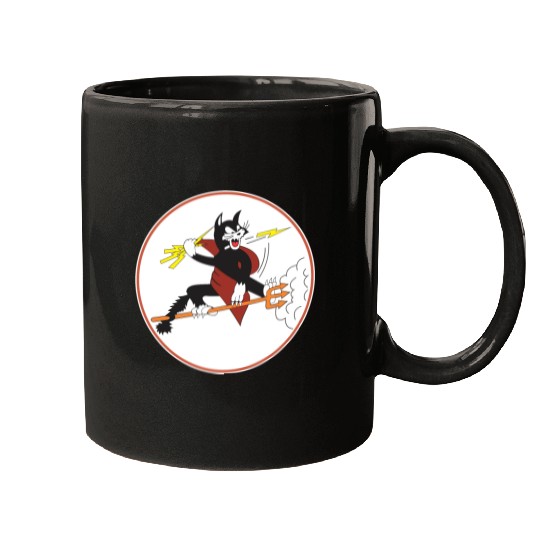 Fighter Squadron 191 (VF-191) Satan's Kittens Mugs