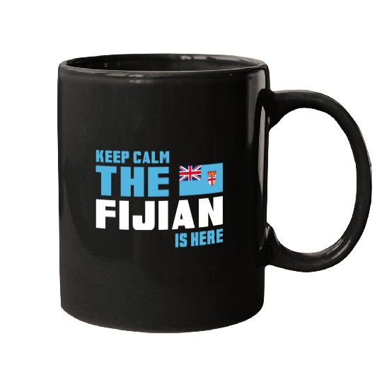 Keep Calm Fiji / Gift Flag Mugs