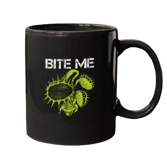 Carnivorous Plant Venus Fly Trap Lover Bite Me Mugs