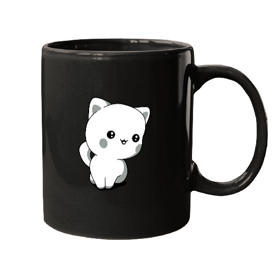 kitten chibi kawaii Mugs