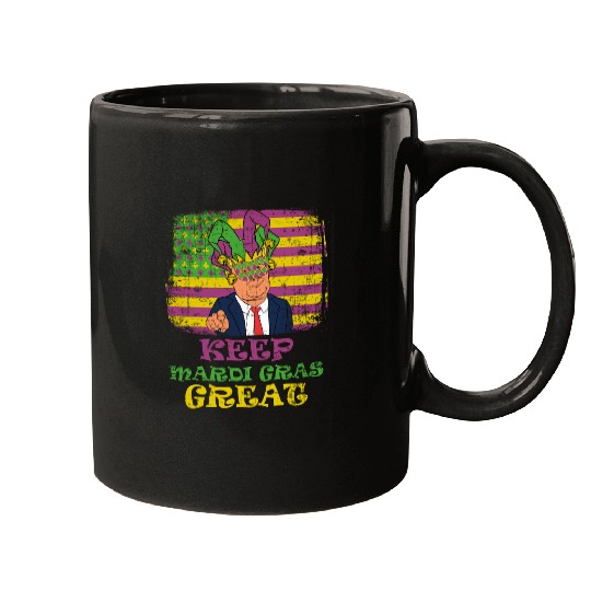 Keep Mardi Gras Great Party Mugs Parade Mugs
