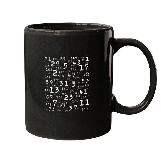 Prime Numbers Maths Teacher Nerd Geek Student Mugs