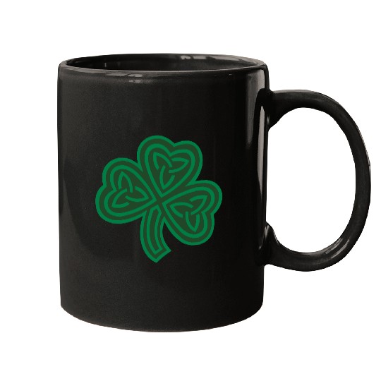 shamrock trinity Mugs