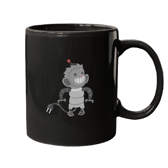 Robot Monkey Mugs
