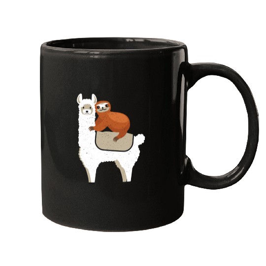 Sloth Lama Mugs