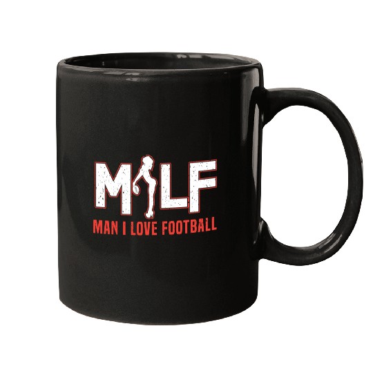 MILF - Man I Love Football Mugs