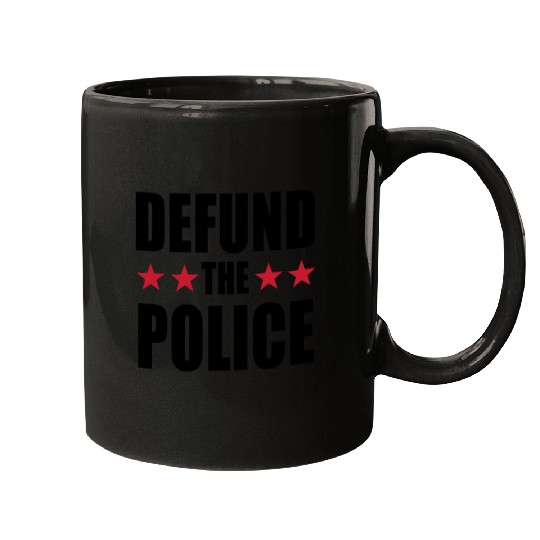 Defund The Police Mugs