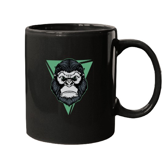 Gorilla Tattoo Art Mugs