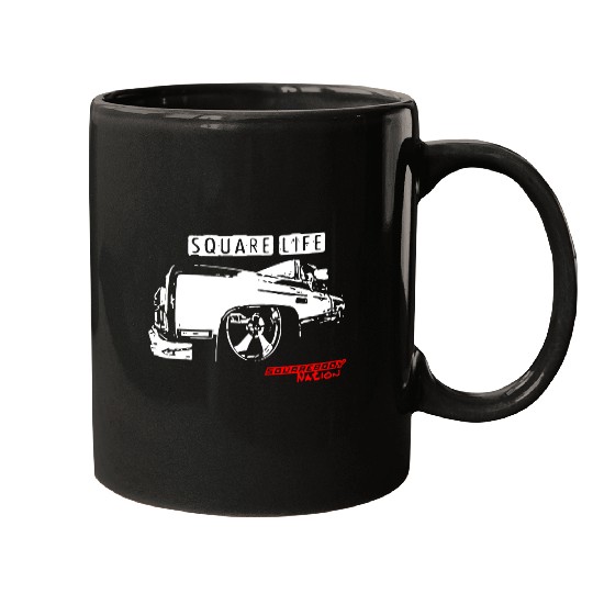 Square Body Nation Life Squarebody Mugs