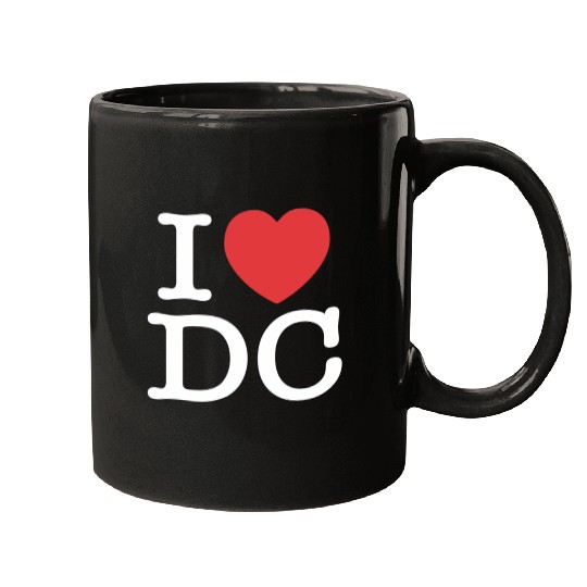 I Heart Dc Love District Of Columbia Mugs Mugs S