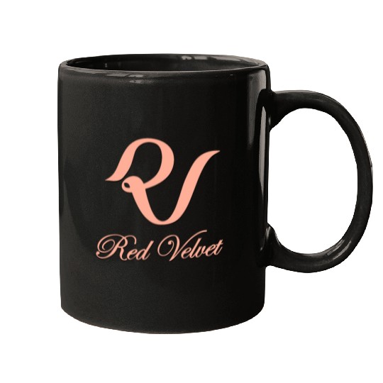 Red velvet kpop group logo design Mugs