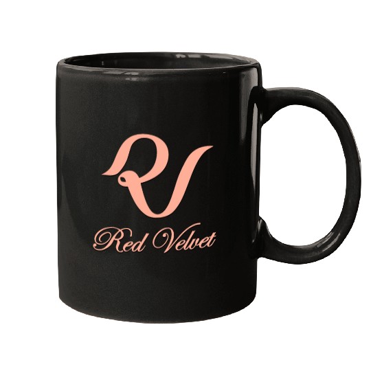 Red velvet kpop group logo design Mugs