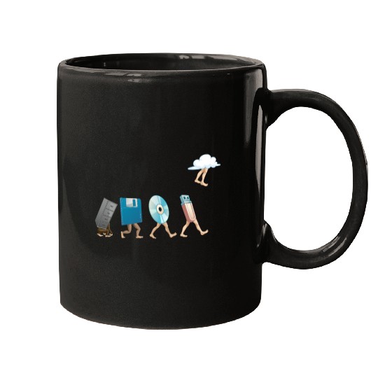 Computer Engineering Software Disk USB Cloud Mugs