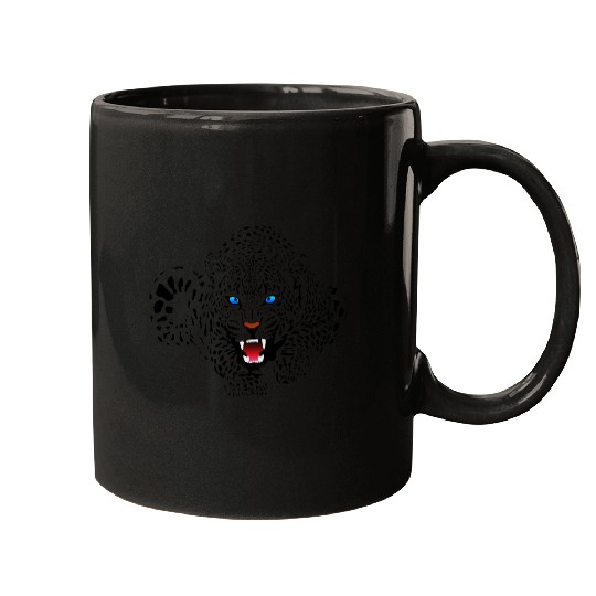 Jaguar attack Mugs