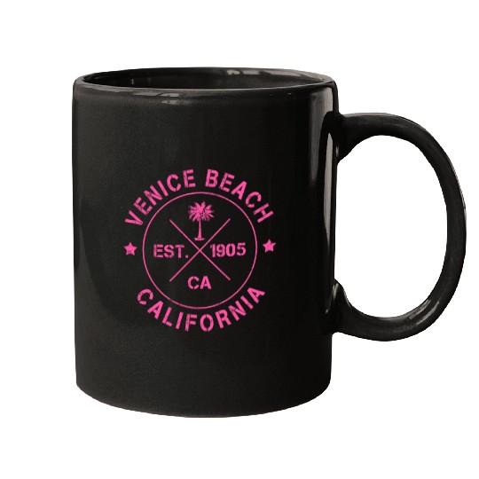 Venice Beach California Los Angeles USA Hollywood Mugs