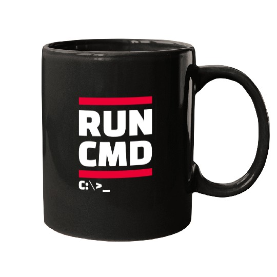 run cmd Mugs