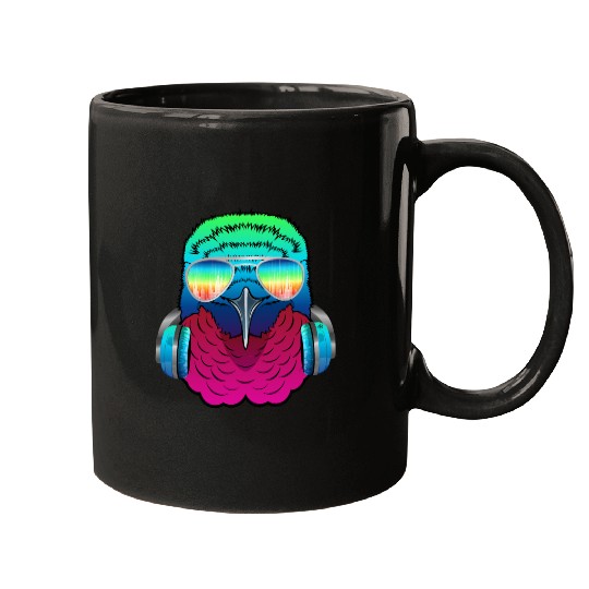 Hummingbird Music DJ - Bird Collection Mugs