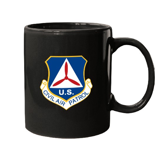 Civil Air Patrol Logo Air Force Cap Military Veter Mugs