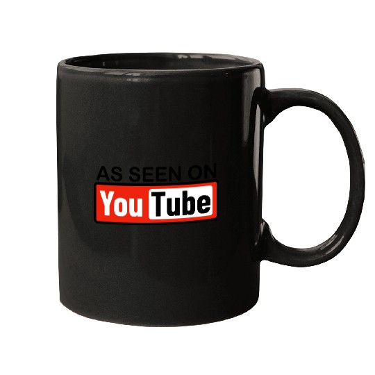 AS SEEN ON YouTube Mugs