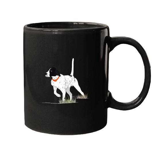 Bird Hunting Hunter English Pointer Dog Mugs