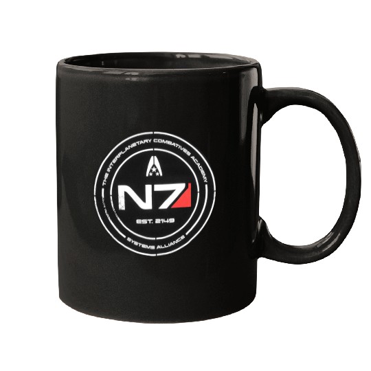 N7 Mass Effect Commander Shepherd Mugs