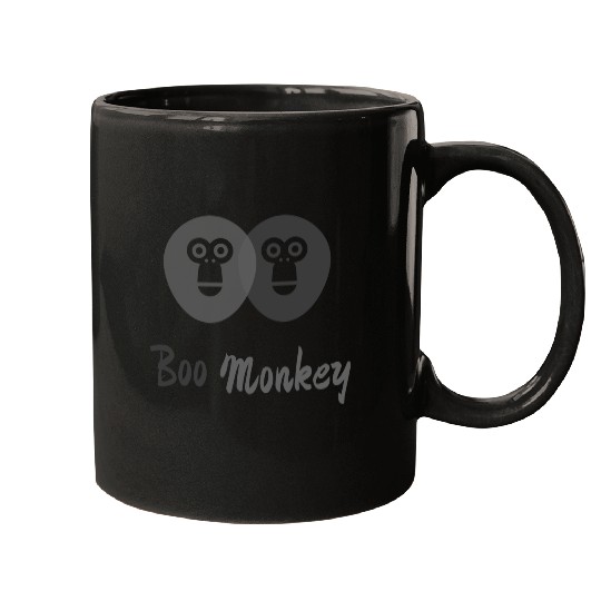 BOO MONKEY Mugs