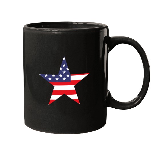 American Flag Mugs