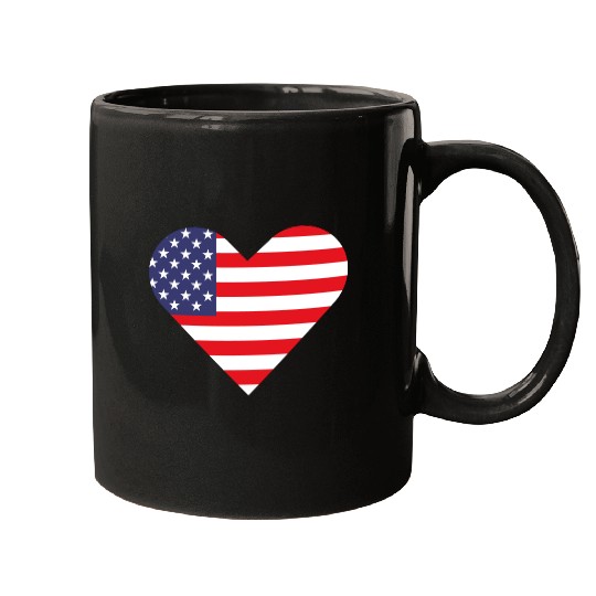 American Flag Mugs