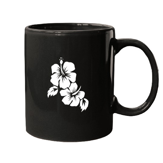 Hawaiian Flower Mugs