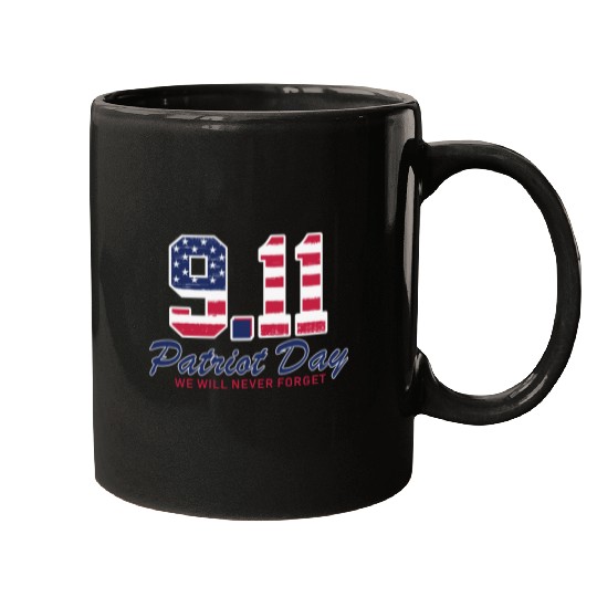 Patriot Day Never Forget 9 11 Anniversary Mugs