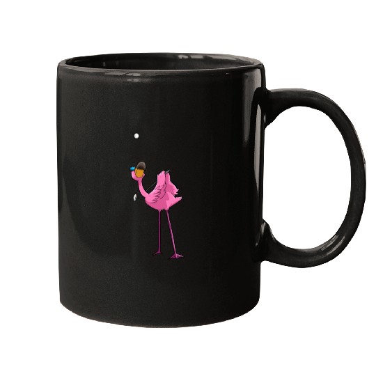 Flamingo Golf Golfing Mugs