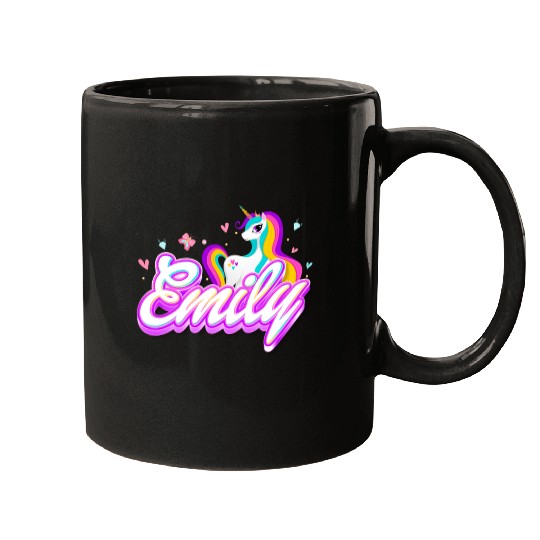 Emily Unicorn Mugs