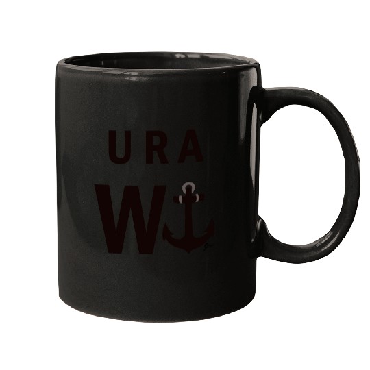 U R A W anchor! Mugs