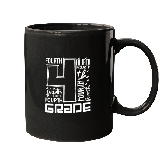 Fourth 4th Grade Mugs