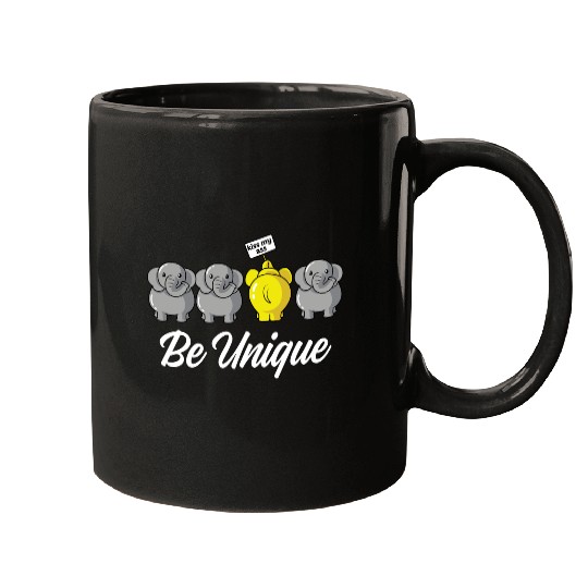 Be Unique Extraordinary Person Gift Mugs