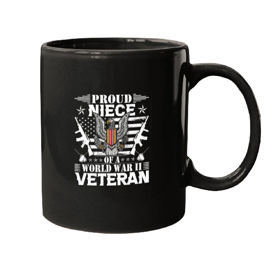 Proud Niece of a World War Il Veteran Mugs