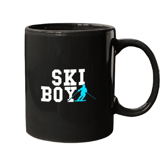 ski boy Mugs