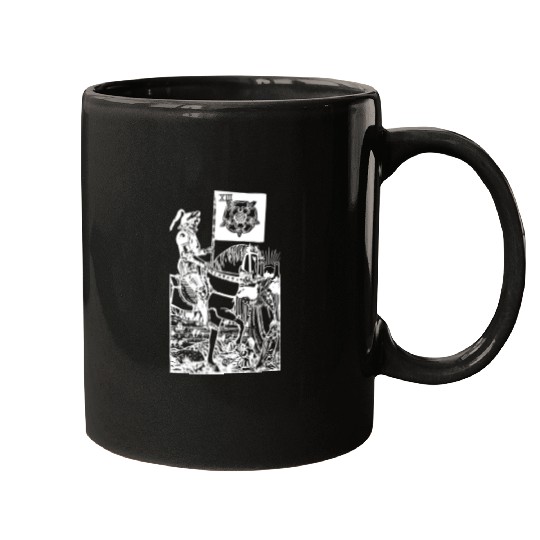 Death Tarot Card Xiii Occult Esoteric Dark Design Mugs