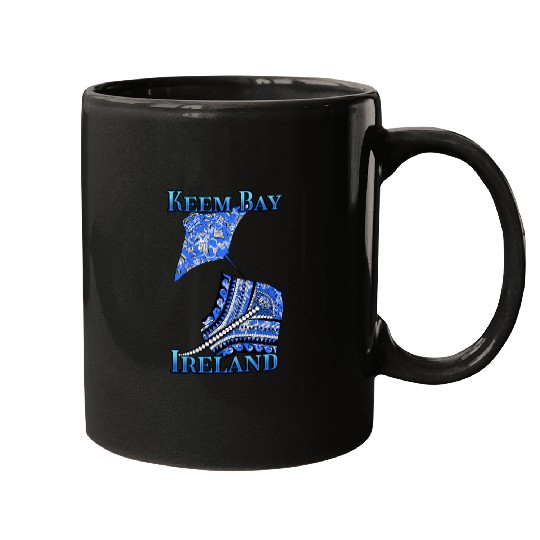 Keem Bay Vacation Tribal Stingrays Mugs
